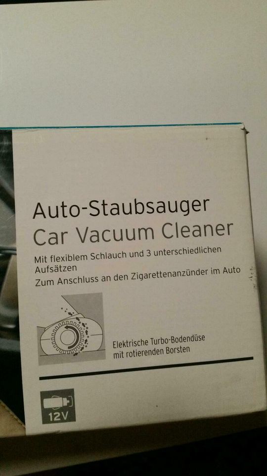 Tchibo Auto-Staubsauger 1mal benutzt wNEU in Münsingen