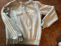 Grauer Adidas Pullover mit weißem Logo Nordrhein-Westfalen - Lohmar Vorschau