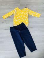 CARTER´S 2-tlg. Set Body langarm und Leggings Blumen Saarland - Homburg Vorschau