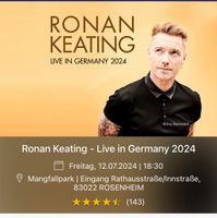 3x Rosenheim 12.7.24 Ronan Keating Baden-Württemberg - Hochdorf (Riß) Vorschau