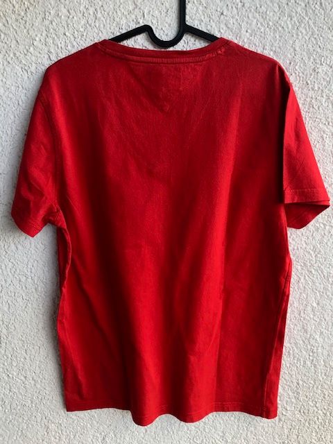 HILFIGER T-Shirt / Gr. L / rot / Gebraucht in Zweibrücken
