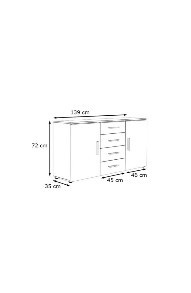 Highboard Sideboard Kommode Schrank Regal  Vitrinen in Lemgo