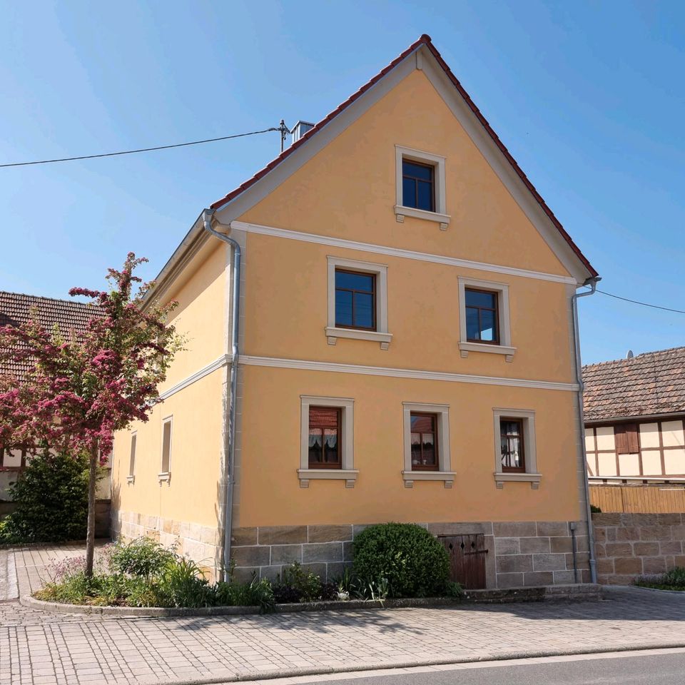 Ferienhaus Emma Ferienwohnung Urlaub auf dem Land Haßberge in Bundorf