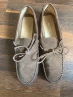 Geox Loafer Slipper Braun Leder Gr 42 Herren Schuhe Frankfurt am Main - Bockenheim Vorschau