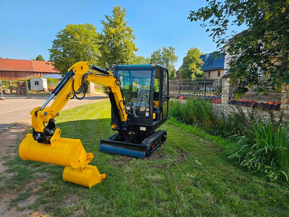 2.2t Minibagger mit Yanmar Motor 17.800 € Netto in Schwanebeck