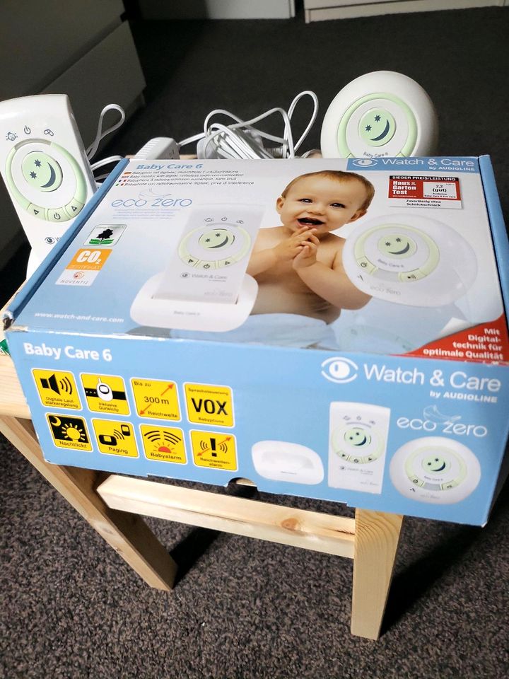 Babyphone Digital Audioline Baby Care 6  1.8 GHz Babyfon in Ibbenbüren
