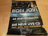 Bon Jovi CD Lost Highway Tour Plakat Poster Gitarre Bass Bayern - Germaringen Vorschau