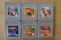 6 Spiele für Game Boy: Spider-Man, Burai Fighter, Mickey, Kwirk, Nordrhein-Westfalen - Wesel Vorschau