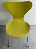 Stuhl von Fritz Hansen Series 7 - Modell 3017 - Limette Bayern - Pflaumdorf Vorschau