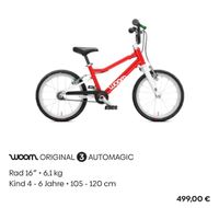 woom 3 AUTOMAGIC Sale bis 30.04.24! Hessen - Vöhl Vorschau