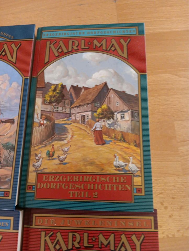 4 Karl May Bücher in Wölfersheim