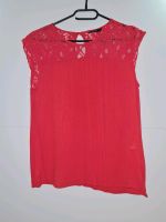 Bluse Shirt T-Shirt Only 36 S rot Spitze Thüringen - Zella-Mehlis Vorschau