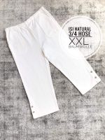 44 46 isi natural Baumwolle Hose weiß plus size curvy Mode shorts Nordrhein-Westfalen - Leverkusen Vorschau