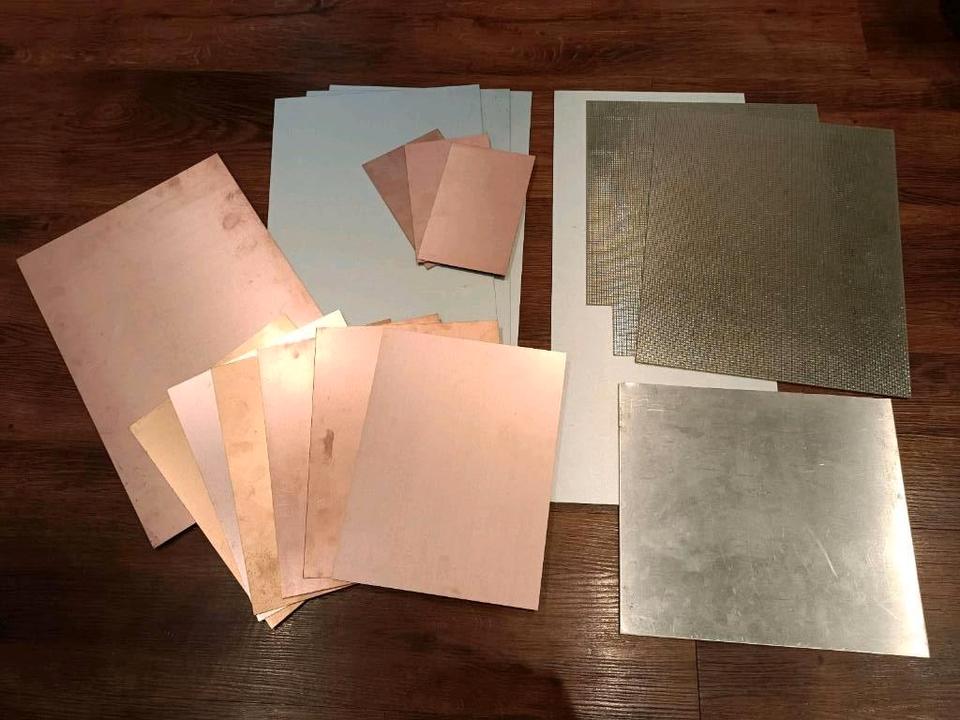 Kupfer kaschierte Platinen,  Aluminium kaschierte Lochplatten in Willanzheim