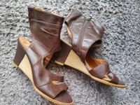 Tamaris Ledersandalen mit Keilabsatz Bayern - Memmelsdorf Vorschau