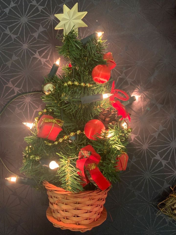 Weihnachtsdeko Rentier Stern Fensterbild Tannenbaum Schneekugel❤️ in Bremen