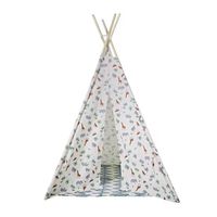 Kindertipi mit Druckmuster und Teppich München - Untergiesing-Harlaching Vorschau