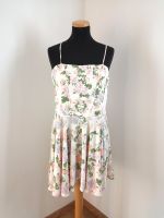 NEU Creme rosa Blumen Frühling Sommer Kleid von Zara, Gr. L Bayern - Geisenhausen Vorschau