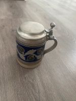 Steinkrug Bierkrug mit Zinndeckel Hessen - Hochheim am Main Vorschau