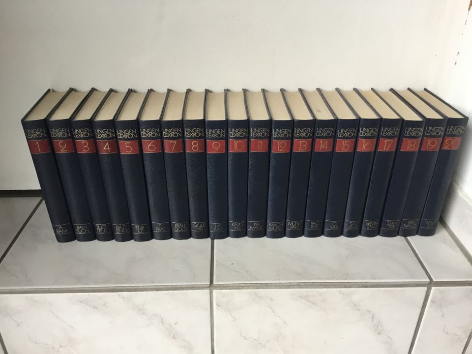 Bücher Lexikon Lingen 20 Bände Komplettset von 1976/77 in Ehringshausen