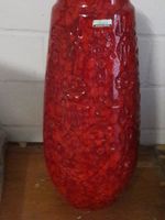 Große rote Blumenvase 42 bis 43 cm groß für 2, 75 Euro Hessen - Trendelburg Vorschau