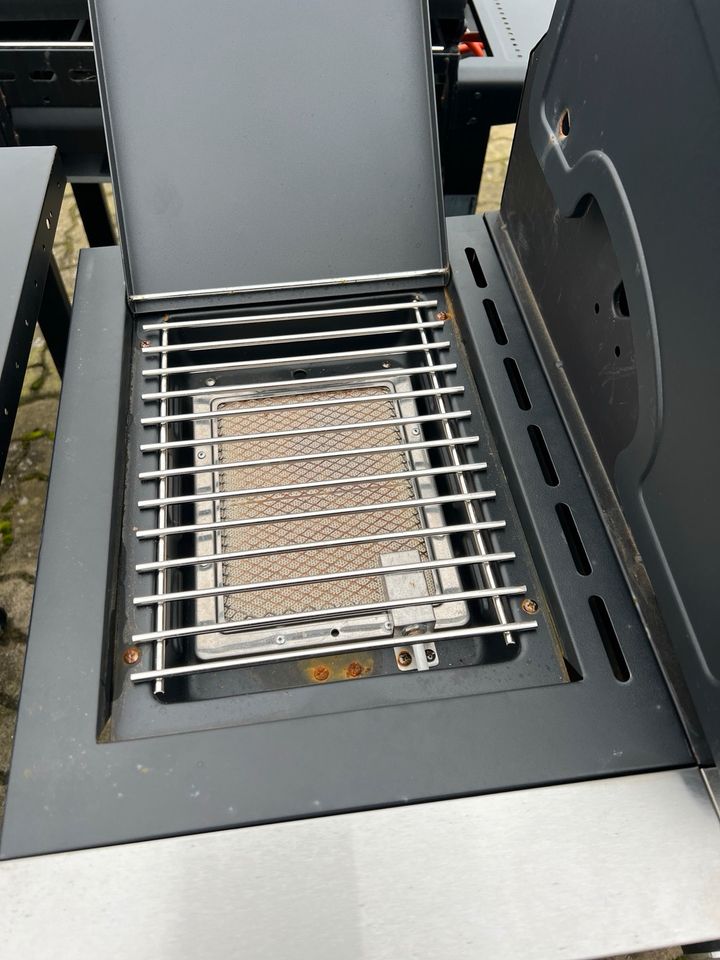 ❌Gasgrill Activa Mastercook Black Star 700 6Brenner mit Mangel in Hemslingen