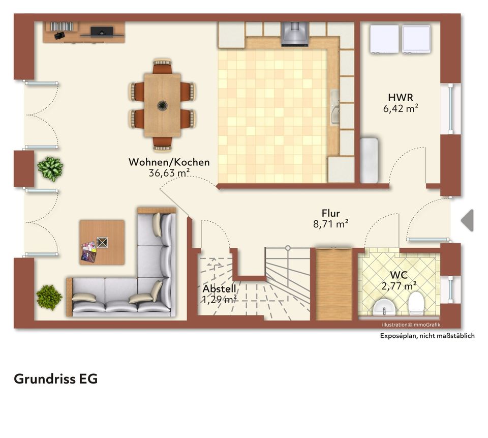 Reihenmittelhaus in zentraler Lage von Neu Wulmstorf in Neu Wulmstorf