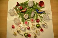 30x Christbaumschmuck Antik LAUSCHA GLAS 2 Vögel Reflexkugeln DDR Bayern - Haßfurt Vorschau