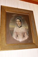 Kreidebild von 1860, Napoleons Schwester?Herzogin von Guastalla Hessen - Wiesbaden Vorschau