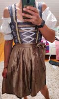 Trachtenkleid midi dirndl wiesn oktoberfest silber grau flieder b Kr. Dachau - Dachau Vorschau