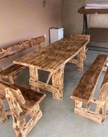 Gartenmöbel Set aus Massivholz. Handgefertigt Hessen - Ebsdorfergrund Vorschau