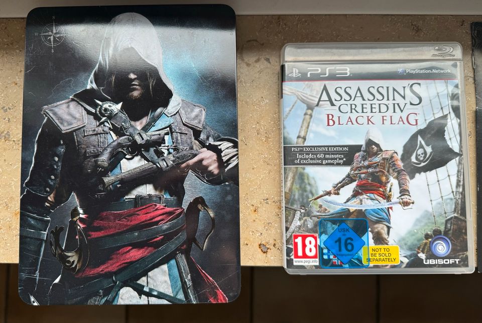 PS 3 Assassins Creed 4 Black Flag Skull Edition in Witten