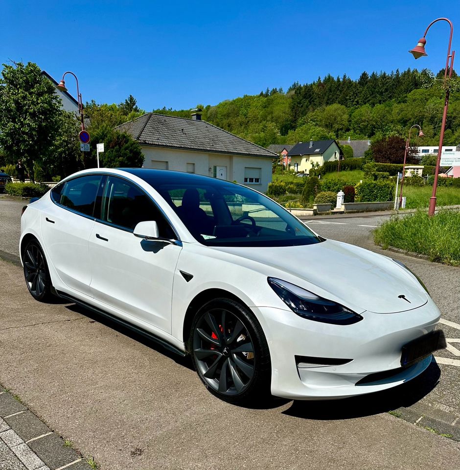 Tesla Model 3 Performance in Wiltingen