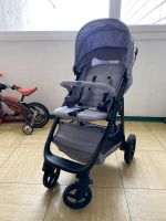 Kinderwagen von Chicco grau mit Regenschutz und Decke Kr. München - Unterschleißheim Vorschau