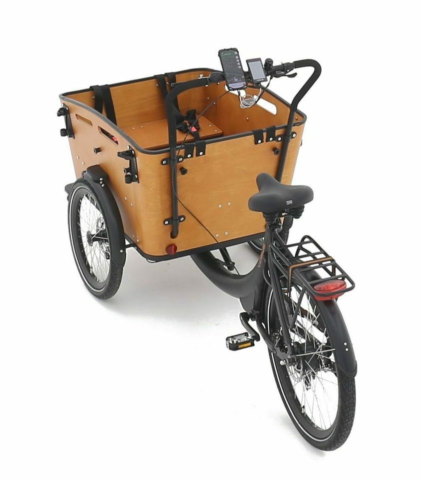 Neu Lastenrad Cargo Bike Kinder Transporter Lastenfahrrad Dreirad in Gehaus