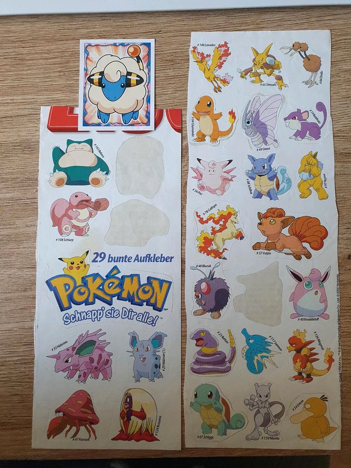 Pokemon sticker 2000er in Rheinland-Pfalz - Trier | eBay Kleinanzeigen ist  jetzt Kleinanzeigen