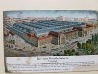 Ansichtskarte Leipzig Hauptbahnhof 1912 Sachsen - Frohburg Vorschau