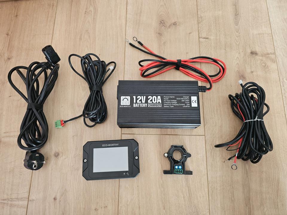 Eco-Worthy 12V 20A Ladegeräte, Display Monitor mit Hall-Sensor in Vilseck