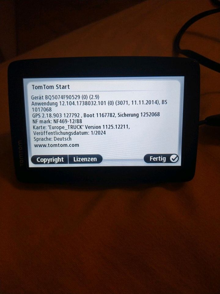 TomTom Start (TRUCK) Update 2024 in München