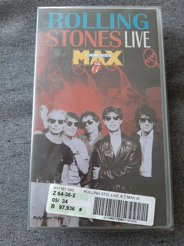 Rolling Stones Live - VHS Kasette in Freiberg am Neckar