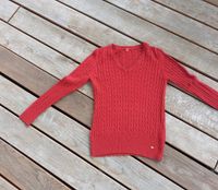 Pullover mit Zopfmuster in rot von S.Oliver Gr. 40 Hessen - Elz Vorschau