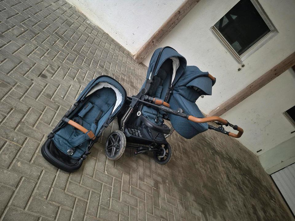 Hartan two select Zwillingswagen oder Geschwisterkinderwagen in Aidhausen