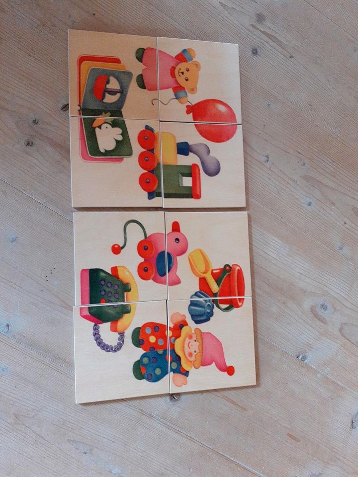 Selecta Bilderpuzzle Puzzlespiel Holzspielzeug in Owschlag