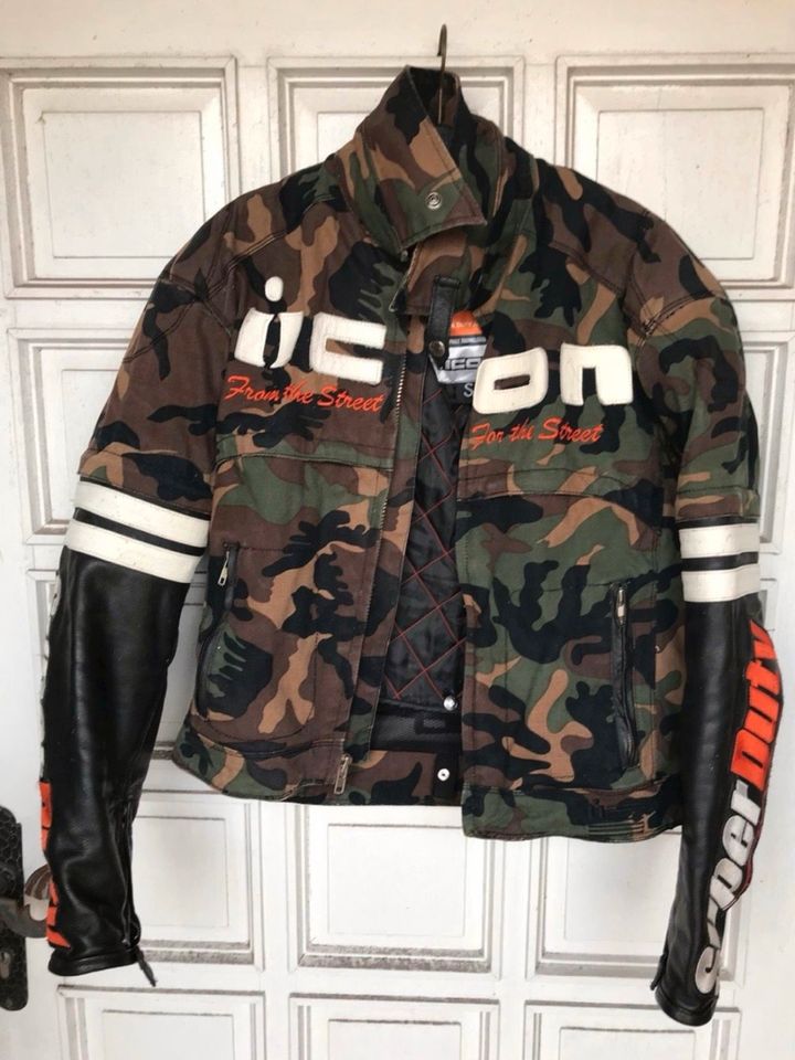 ICON Motorradjacke SuperDuty Größe S in Borgholzhausen