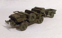 Italeri (?) Dodge (?) mit Anhänger 1:35 Gebaut wie abgebildet Niedersachsen - Meine Vorschau