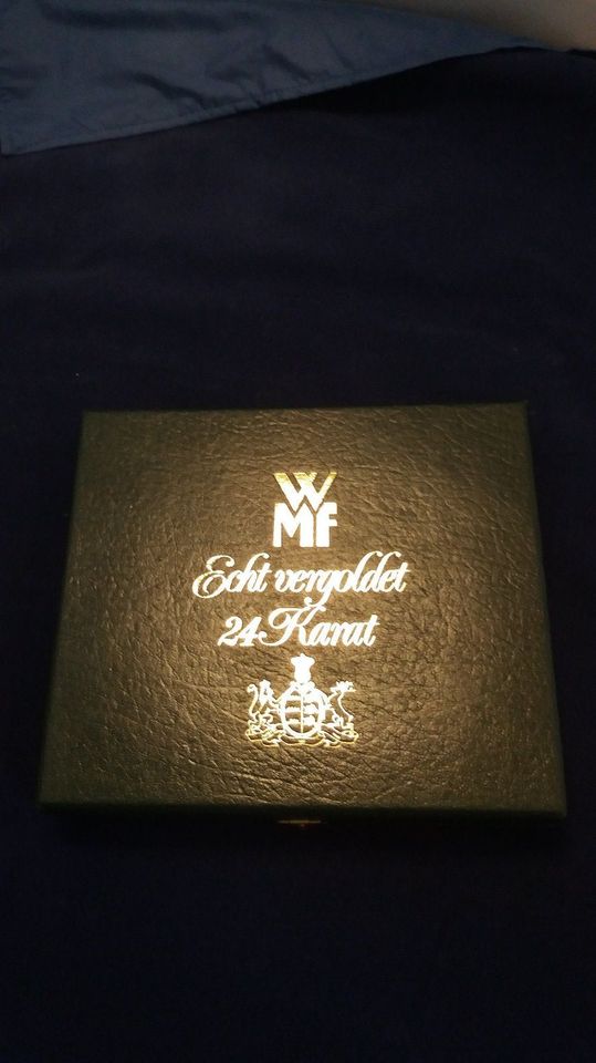 WMF Kuchengabeln echt vergoldet 24 Karat in Köln