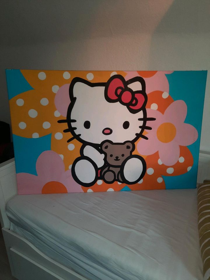 Großes Hello Kitty Bild in Gießen