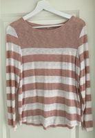 Esprit Pullover Shirt Gr. M/38 rosa weiß gestreift Niedersachsen - Rastede Vorschau