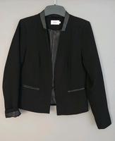 Only Blazer mit Lederapplikationen schwarz Gr.36/S Sachsen - Wilkau-Haßlau Vorschau