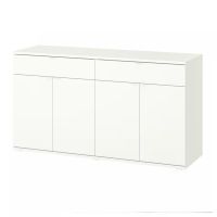 VIHALS Sideboard, weiß, 140x37x75 cm - Neu Münster (Westfalen) - Sentrup Vorschau